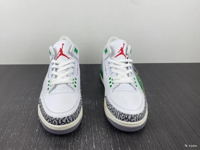 Reps TBK Retro Jordan CK9246-136 3 Green (W) Lucky 0810